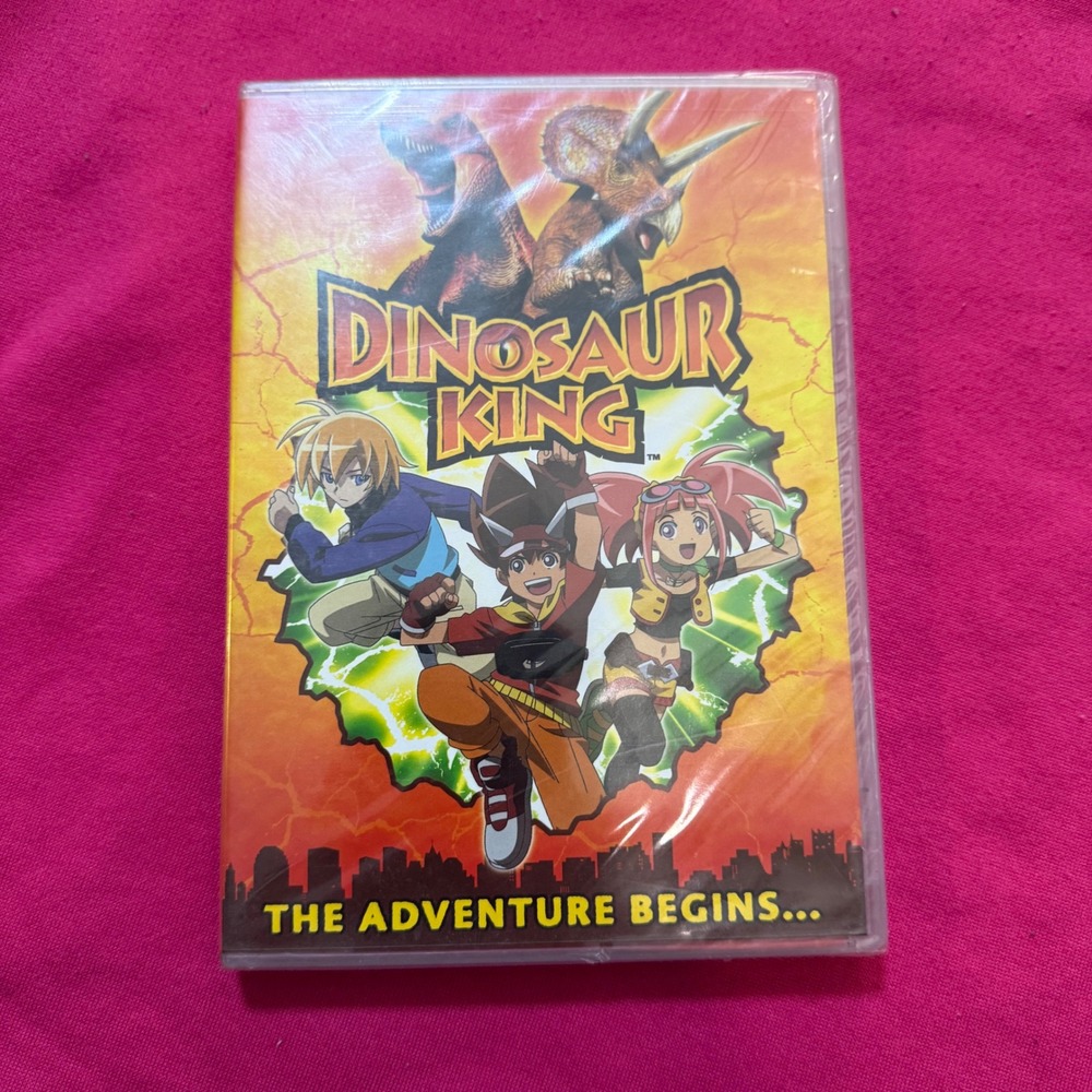 Dinosaur King The Adventure Begins DVD Anime‎ Kids Family Children's Movie